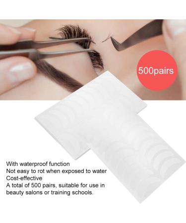 500 Pairs Eyelash Extension Stickers - Waterproof Eye Positioning Tips for Beauty Salons & Training Schools - Buy Online on GoSupps.com
