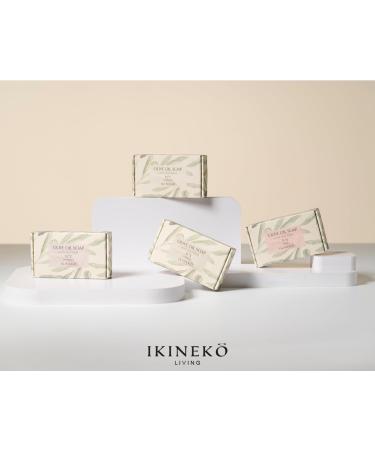 IKINEKO No3 Pure Olive Oil Soap Bar - Plant Based Natural Ingredients - For All Skin Types - Handmade - Daphne Scented - 125gr - Buy Online on GoSupps.com