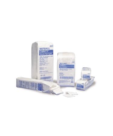 Kendall Curity Gauze Sponges Nonsterile 8X4 12Ply 100% Cotton - - Model 2835 by Kendall/Covidien