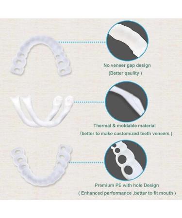 2 Pairs Regain Confidence Smile for Women and Men Temporarily Adjustable Nature and Comfortable(2.0) - Buy Online on GoSupps.com