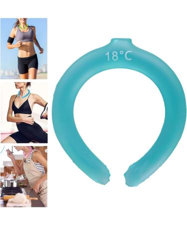 Naked Cooler 18 Neck Cooling Tube | Portable Reusable Heat Dissipation Wrap for Outdoor Sports | Stay Cool This Summer (Blue) - Buy Online on GoSupps.com