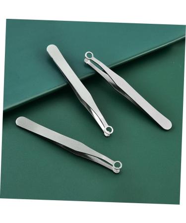 Ipetboom Round Nose Hair Clip & Stainless Steel Eyebrow Trimmer Set - Men's Grooming Tools for Hair Nose & Ear Care - Buy Online on GoSupps.com