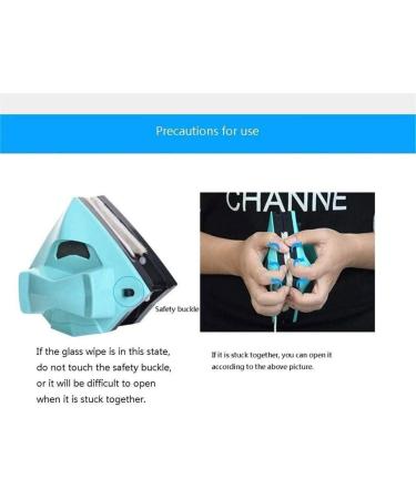 CTCOIJRN Magnetic Window Wiper Glass Cleaner Brush Tool Double Side Magnetic Brush 15-24Mm for Cleaning Washing Windows Glass Brushes Household Wiper - Buy Online on GoSupps.com