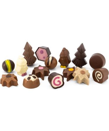 Hotel Chocolat - The Classic Christmas Sleekster - 28 chocolats classiques et de No l 320 g - Bo te chocolat - Cadeaux de No l - Buy Online on GoSupps.com