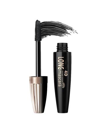 Mascara Black Volume and Length Volume Mascara - Waterproof Mascara Makeup Volumizing Lengthening Defining Curling Multiplying Buildable Formula No Smudging Littryee