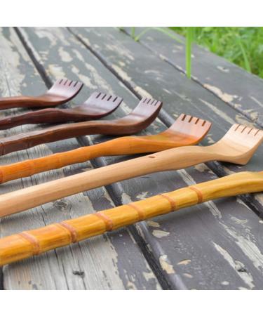 Minkissy 2-Piece Wooden Shoe Openers & Manual Massage Tools - Flexible Wooden Back Massagers & Scratchers for Self-Care - Buy Online on GoSupps.com