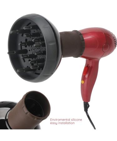 Segbeauty Deep Bowl Hair Diffuser for Curly Hair - Adjustable Air Flow, Fast Drying Salon Attachment for Most Blow Dryers - 1.57-1.97in Nozzle - Buy Online on GoSupps.com