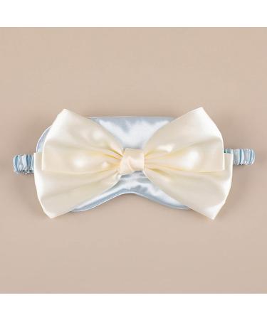 Soft Blackout Eye Cover Bowknot Decor Light Blocking Faux Silk Cotton Eye Cover with Elastic Strap for Women (-1411240140312) ZJchaoy0g6v587a3-12 - Buy Online on GoSupps.com