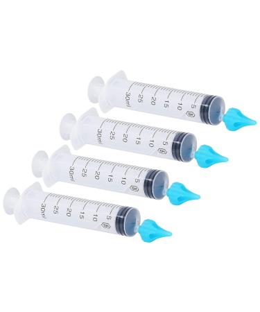 Ear Wax Syringe Set - 4pcs 30ml Ear Irrigation Syringe for Children & Adults - Ear Wax Cleaner & Remover Tool - Buy Online on GoSupps.com