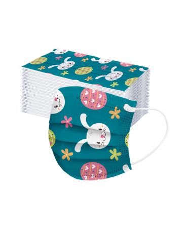 TT- 50 PCs Children's Mundschafts Mask Mund-Nasen Protection with cute hare duck 3Ply breathable outdoor disposable protective mask Mundmask Owl loops mask multifunctional neckerchief (a 50pcs)