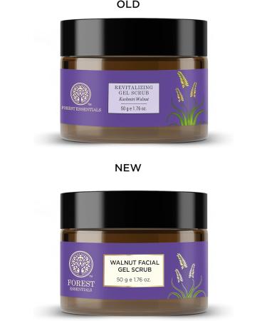 Forest Essentials Revitalising Kashmiri Walnut Gel Scrub 50g - Buy Online on GoSupps.com