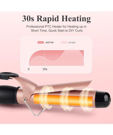 Professional 32mm Hair Curling Wand - Adjustable Temp Dual Voltage Auto Shut-Off for Perfect Big Curls - Buy Online on GoSupps.com