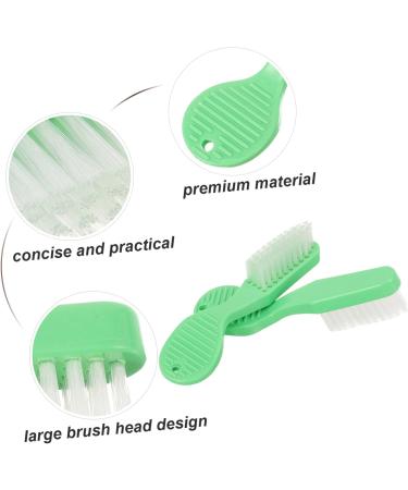 Beaupretty 10pcs Mini Toothbrush Set - Portable Oral Cleaning Tools for Travel - Green Toothbrushes for Kids & Adults - Buy Online on GoSupps.com