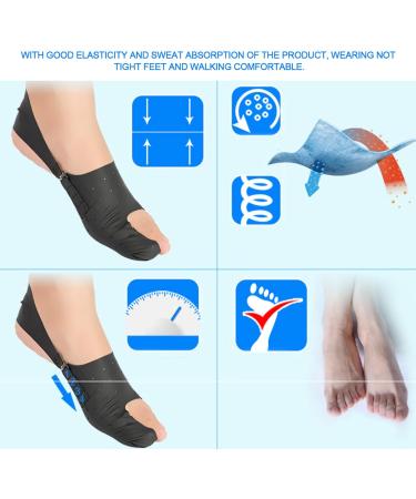 Ultrathin Toe Corrector Bunion Corrector Hallux Valgus Separator Braces - (Size L/M) - Buy Online on GoSupps.com
