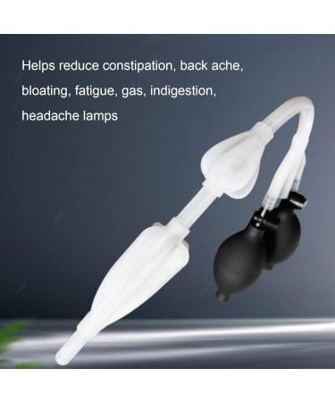 LUQEEG Silicone-Birn Set | Colorful Shower Bulb with Dual Openings & Inflatable Flushing System for Healthcare - Buy Online on GoSupps.com