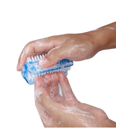 4 PCS Two-Sided Nail Brush Set for Hand Cleaning - Soft and Stiff Bristles, Ideal for Men, Women, and Kids - Buy Online on GoSupps.com