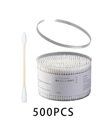 Perfeclan 500-Piece Double-Headed Cotton Swabs - Versatile Cleaning Sticks for Makeup Ear Care & More - Buy Online on GoSupps.com