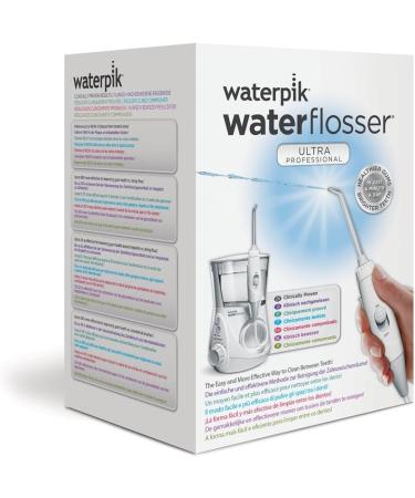 Waterpik Ultra Professional Water Flosser WP-660EU - 7 Attachments Adjustable Pressure Integrated Timer - Ideal for Oral Care - Buy Online on GoSupps.com
