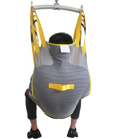 Premium Patient Lift Toilet Carrier - Cushioned Strap & Headrest for Disabled & Elderly - Large Shower Belt - International Shipping Available - Buy Online on GoSupps.com