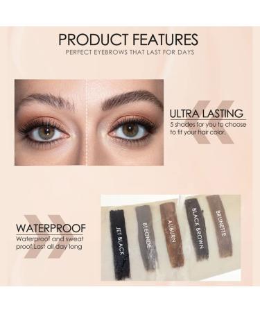 Waterproof Highly Tinted Eyebrow Gel - Long Lasting & Sweatproof Makeup (Blonde) - Buy Online on GoSupps.com