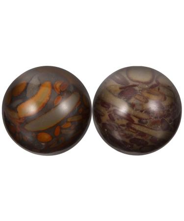 2 pieces baoding balls Hand massage balls Health exercise balls Chinese meditation balls Finger fitness balls for stress relief health tool 25 mm