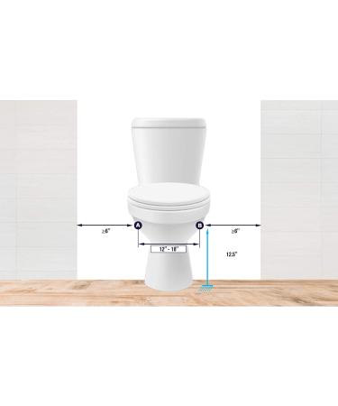 KMINA - Toilet Safety Rails for Elderly (330 lbs)  Toilet Safety Frame Adjustable Height Width  Heavy Duty Toilet Handles  Handicap Toilet Seat  Stand Alone Toilet Rails Elderly  Easy Installation - Buy Online on GoSupps.com
