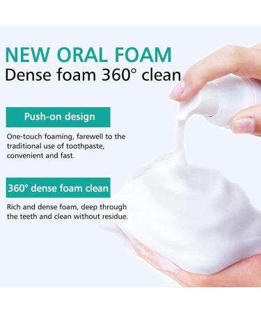 Herbal Mouth Rinsing Foam for Whitening & Gum Health | 2-Piece Set Tartar Removal & Bad Breath Reduction - Buy Online on GoSupps.com