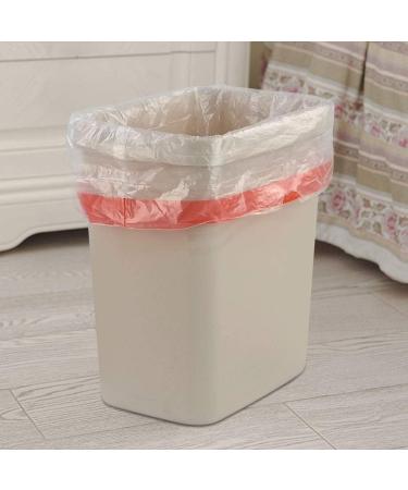 Leendines Small Drawstring Trash Bags 1.5 Gallon Clear Garbage Bag 110 Count - Buy Online on GoSupps.com