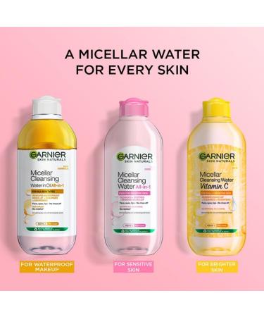 Micellar Cleansing Water 125ml | Gentle Makeup Remover & Cleanser - Shop Internationally - Buy Online on GoSupps.com