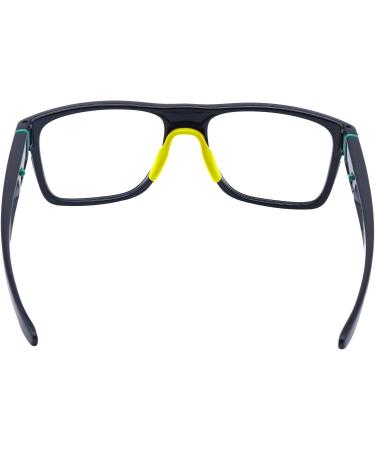 Blazerbuck Replacement Nose Cushion for Oakley Crossrange OO9361 XL OO9360 Patch OO9382 | Black & Yellow Low Stance Unit - Buy Online on GoSupps.com