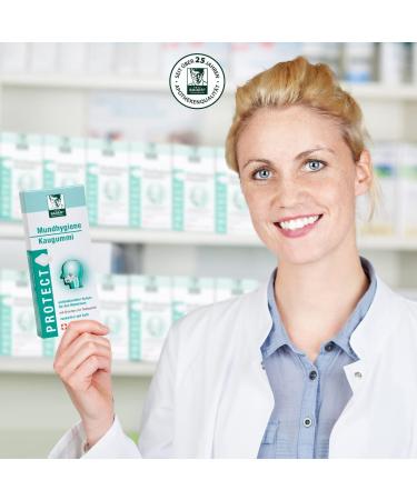 Ralf Baders Health Baders Protect Functional Chewing Gum from The Pharmacy Three Types Oral Hygiene Dental Care and Gum Care 3 x 20 Chewing Gum Squares in Blister 111 g - Buy Online on GoSupps.com
