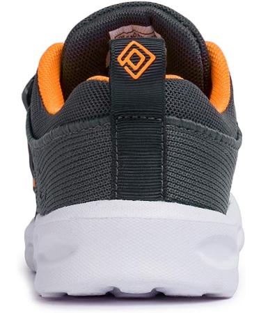 DREAM PAIRS Kids Lightweight Tennis Running Shoes - Grey/Orange (Size 2 Little Kid) - Buy Online on GoSupps.com
