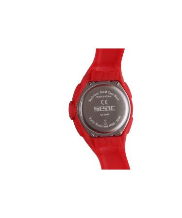 Seac Partner Wrist-Mount Freediving Computer in Red - Buy Online Now - Buy Online on GoSupps.com
