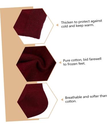 5 Pairs Gel Ripstop Socks Cotton Socks for Women Womens Socks Cracked Spa Socks Socks Moisturizing Cotton Socks Foot Care Silicone Sock Anti Cracking Sock Cracked Heel Sock Beatifufu - Buy Online on GoSupps.com