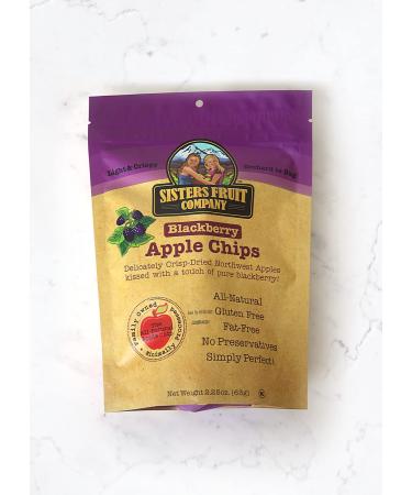 Sisters Fruit Company TRIO Apple Chips - All Natural, Gluten-Free, Fat-Free | 3 Pack, 2.25 oz Bags - Buy Online on GoSupps.com