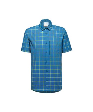 Mammut Men's Mountain Shirt S Deep Ice/Highlime