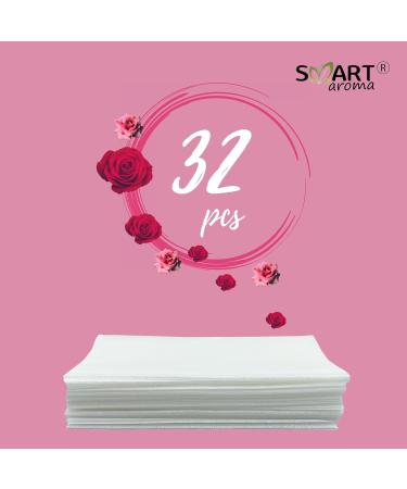 Smart Aroma Tumble Dryer Towels - Sweet Rose Fragrance - 32 Pack for Softer Fabrics & Easy Ironing - Buy Online on GoSupps.com