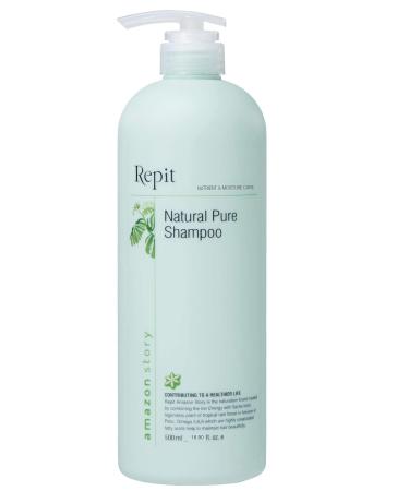 Repit Natural Ion Therapy Shampoo & Treatment Set - Sacha Inchi Omega 3-6-9 for All Hair Types Restore Dry & Damaged Hair - Sulfate & Paraben Free - TionHair - Buy Online on GoSupps.com