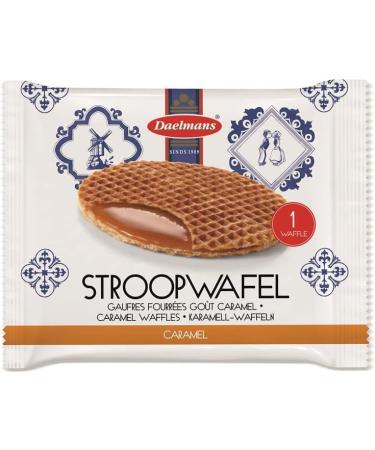 Daelmans Stroopwafels - Multipack: 4 boxes of 39 g x 36 (Single Pack) in a Box - Authentic Dutch Caramel Waffle - Stroopwaffels - Buy Online on GoSupps.com