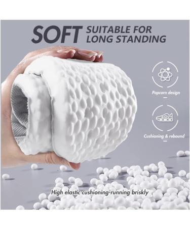 XINIFOOT Shock Absorption Insoles - 3 Pairs of Flexible PU Inserts for Men (US 8-11) | Relieve Foot Pain & Maximum Comfort in Black - Buy Online on GoSupps.com