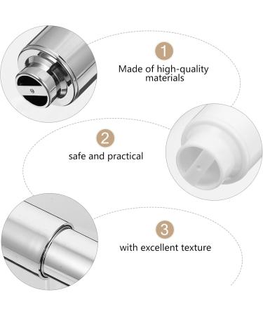 VILLCASE 3pcs Toilet Paper Holder Roller White Replacement Plastic Spring Loaded - Buy Online on GoSupps.com