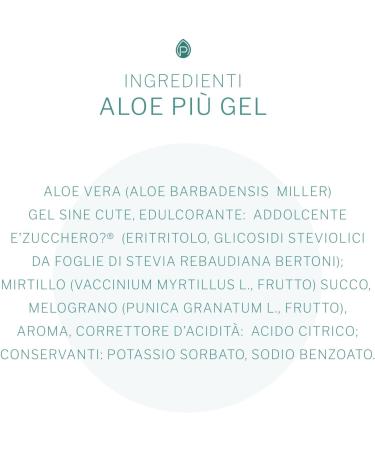  PromoPharma ALOE PLUS ANTIOX FORMULA 100% PURE ALOE VERA GEL REAR WITH MIRTILLE AND MELOGRANO - ALOE VERA SUQUE DEPURATING AND DEGESTIVE BEVANDA WITH ALOE VERA IN POUCH PRACTICES - Buy Online on GoSupps.com