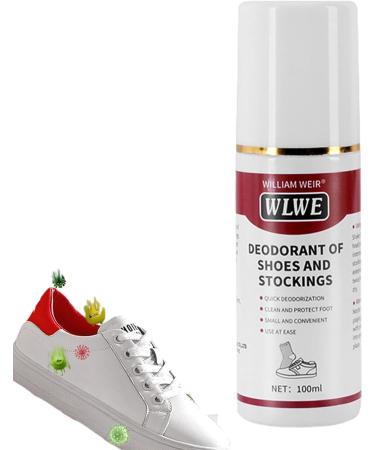 Shoe Smell Eliminator Outdoors Shoe Deodorizer Odor Refresher Spray - 100ml Natural Long-Lasting Quick Dry Shoe Smell Fighter for Canvas Leather Gym Shoes - Buy Online on GoSupps.com