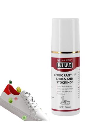 Shoe Closet Odor Eliminator Outdoors Shoe Deodorizer Odor Refresher Spray | 120ml Natural Long-Lasting Quick Dry Shoe Smell Fighter for Canvas Leather Gym Shoes Rowces