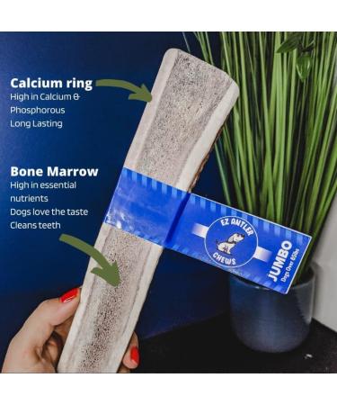EZ Antler Chews - Elk Antlers for Dogs - Extra Large Split - Dogs under 36kgs - Long Lasting Dog Treats Dog Chews - Marrow Bone Dog Treats Naturally Shed Preservative Free Cruelty Free Antler Dog Chew - Buy Online on GoSupps.com