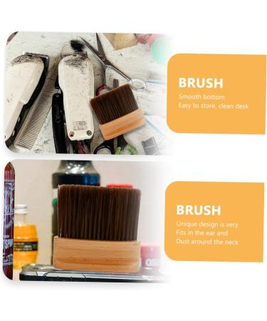 Beatifufu Neck Brush Neck Duster Brush Hairdressing Cleaning Brush Neck Cleaning Brush Hairdressing Neck Duster Hairdressing Brush Broken Hair Brush Broken Hair Remove Brush Barber Supplies 12X11X2CM As Shown - Buy Online on GoSupps.com