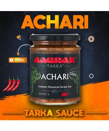 Aagrah Sauce 270g Pick N Mix - Create Custom Sauce Combo with 9+ Flavours | Handi Hydrabadi Lal Achari | Sauce Gift Set for Sauce Lovers - Pack of 5 - Buy Online on GoSupps.com