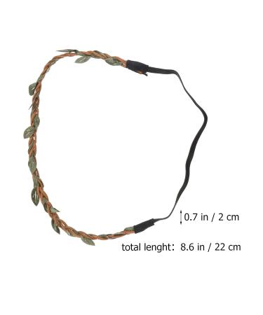 Beaupretty 10Pcs Flower Wreath Headband - DIY Rattan Garland Hairband for Wedding and Festivals - Buy Online on GoSupps.com