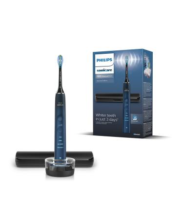 Philips Sonicare DiamondClean 9000 Series Power Electric Toothbrush Special Edition - Sonic Brush Dark Blue 1 X C3 Premium Plaque Control Brush Head (Model HX9911/88) Aquamarine (1 Brush Head) Diamondclean 9000 Aquamarine (1bh) - Buy Online on GoSupps.com