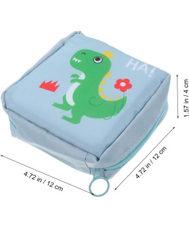 Healifty Aunt's Towel Storage Bag - 2pcs Mini Sanitary Napkin Purse for Travel - Zip Lock Organizer Makeup Bag - Girly Decor Period Pad Pouch - Buy Online on GoSupps.com